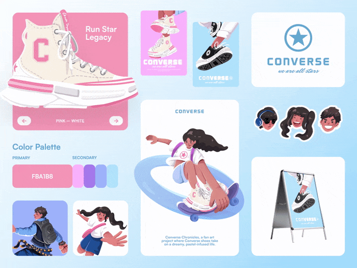 Converse We Are All Stars Brand Guideline