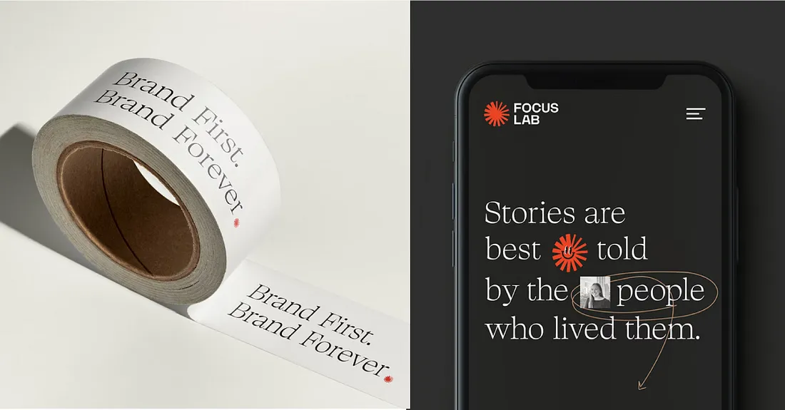 Focus Lab Rebrand Case Study 
