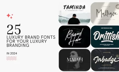25 Luxury Brand Fonts for Your Luxury Branding