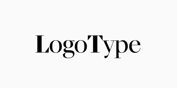 How to combine logo fonts
