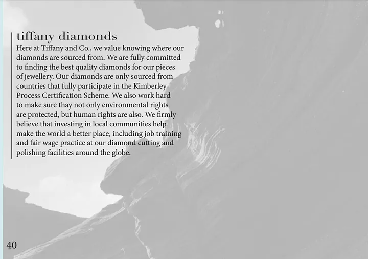 Tiffany & Co. diamonds