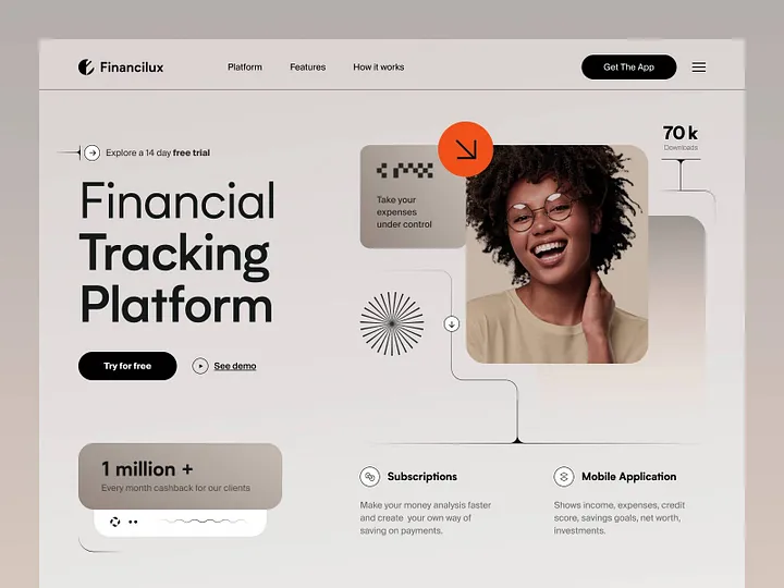 Wireless charger website design concept by Conceptzilla