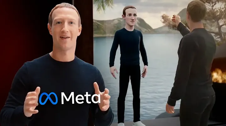 Screenshot of Meta launch video
