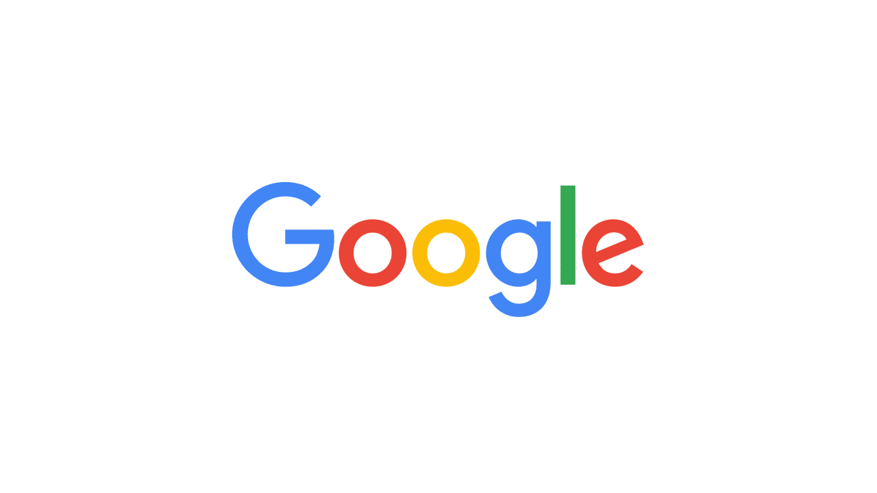 Redesigned Google logo by in-house designers