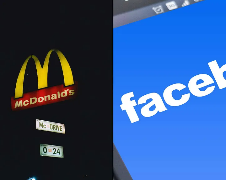 The red and yellow of McDonald’s and the blue of Facebook have become instantly recognizable.