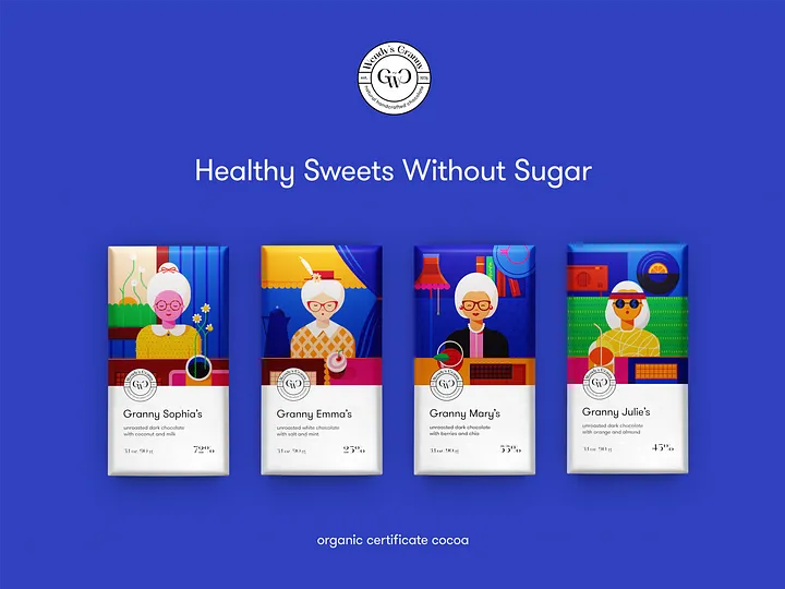 Packaging and Branding — Wendy’s Granny Chocolate