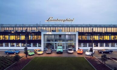 завод Lamborghini