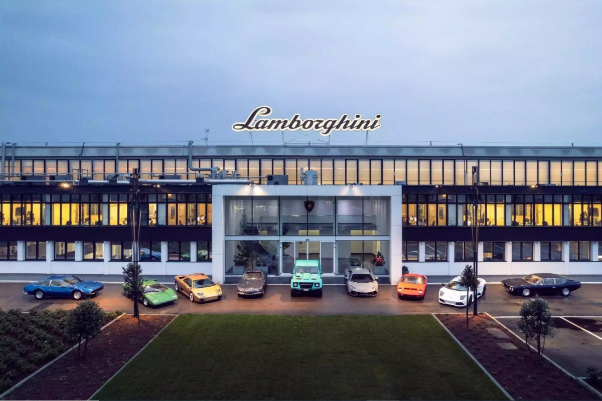 завод Lamborghini