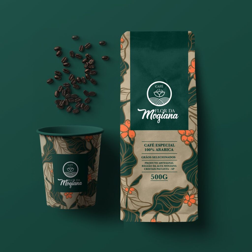 дизайн упаковки кофе Mogiana