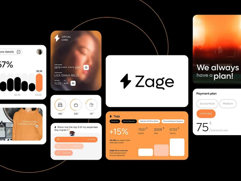 Zage — Fintech Service by Sam Halper