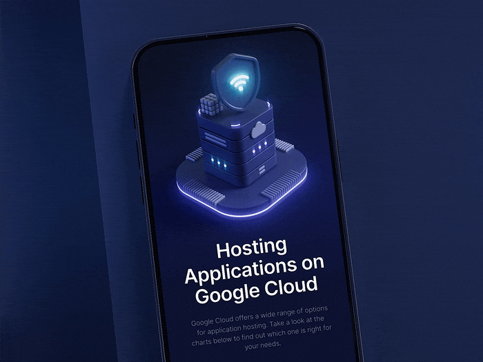 Cloud Hosting Service — Mobile Application
