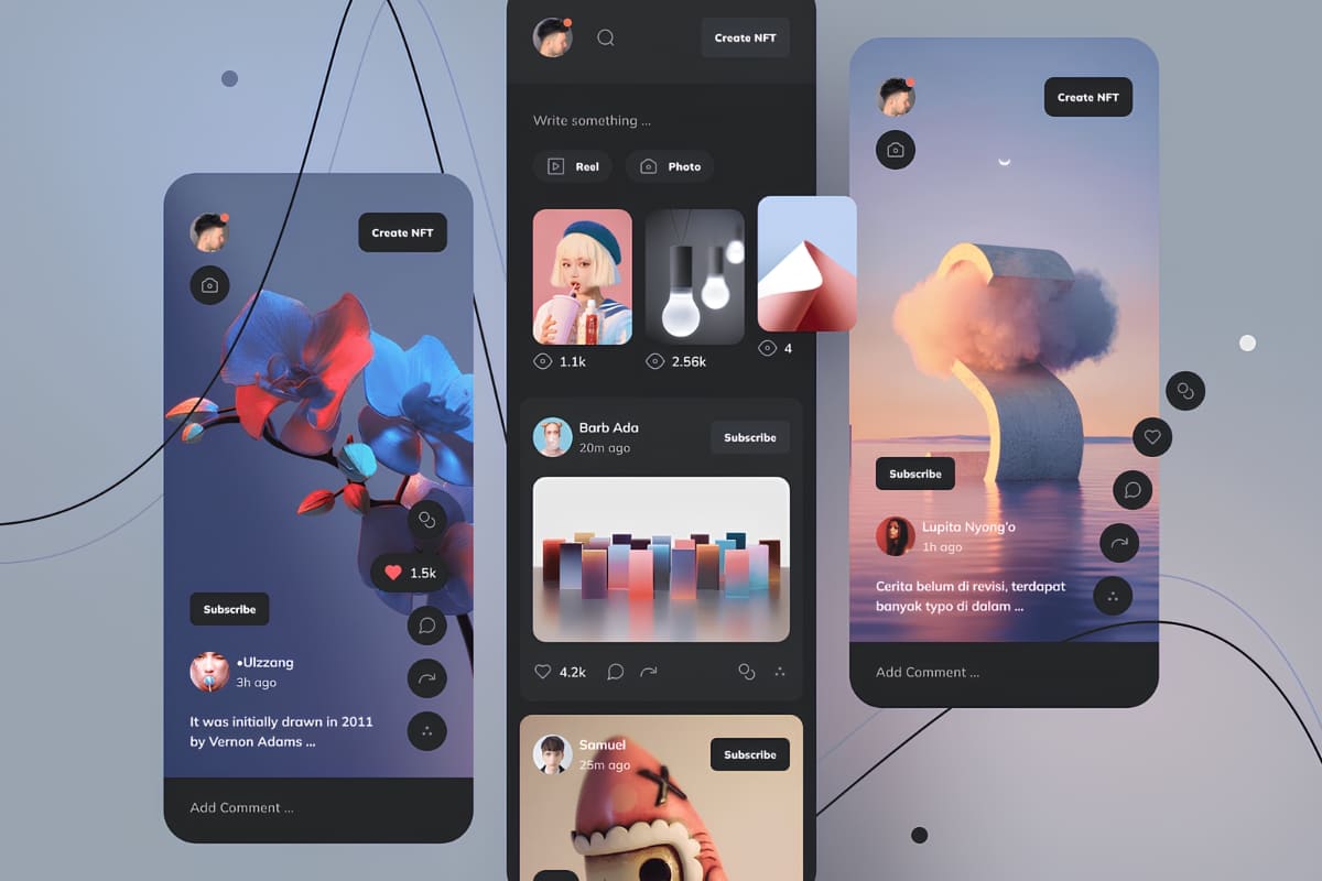 Примеры Дизайна UI/UX для Мобильных Приложений: Дерзость и Минимализм